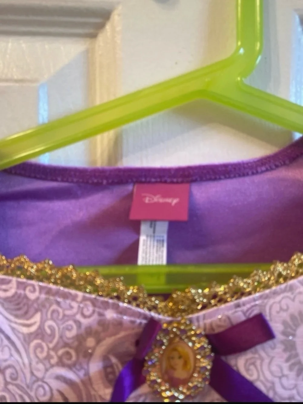 Disney Rapunzel Purple and Gold Princess Costume - Child Small